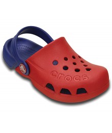 Crocs Red/Blue Electro Clogs
